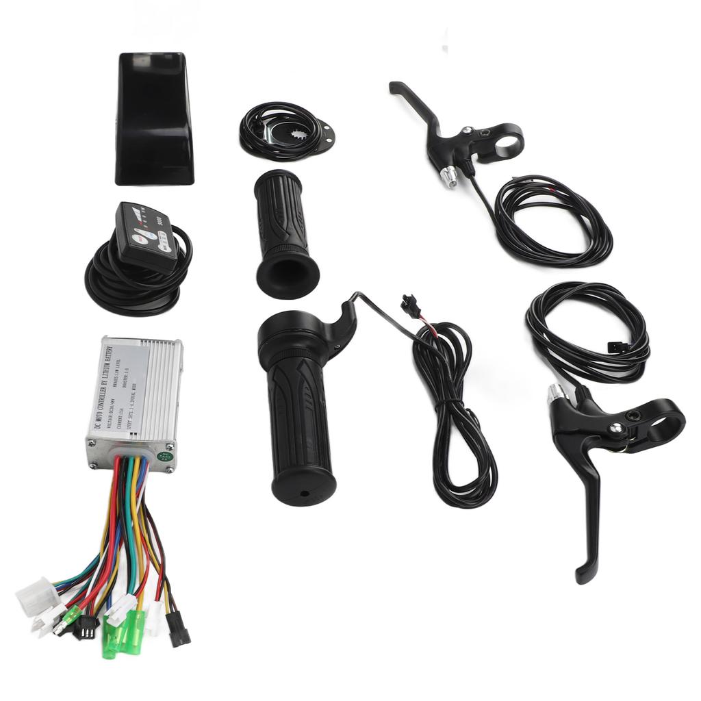 Комплект для переоборудования электрического велосипеда S800 Панель 15A Контроллер Ручка тормоза и поворотная рукоятка для 250 Вт