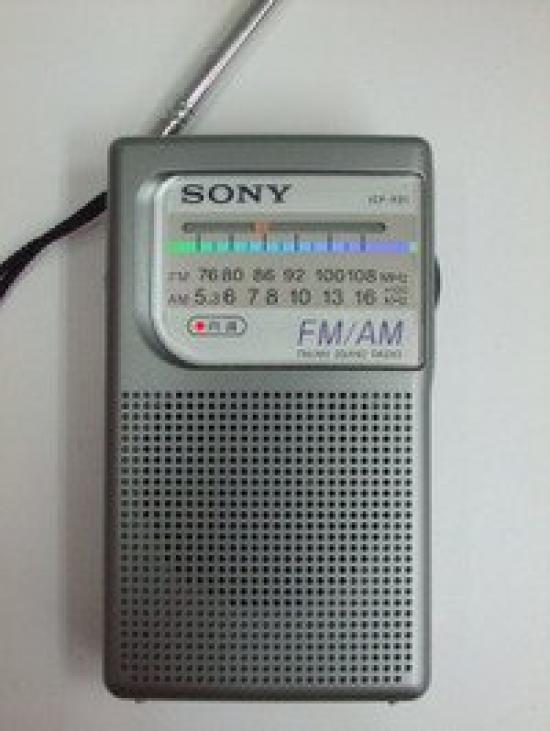 Sony Handy Portable Radio FM/AM ICF-P21