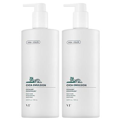 VT Cosmetic Эмульсия с центеллой, большой объем, 500 мл, 2 шт.
