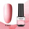 ROSALIND Mini Nail Polish Gel Semipermanent UV Multiple Colors Varnish Hybrid Nail Art Soak Off Top Base Coat Regular Gel Lacquer