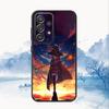 Чехол для телефона Megumin Anime K-KonoSuba Для Samsung S25, S24, S21, S22, S23, S30, Ultra, S20, Plus, Fe, Lite, Note, 10, 9, 5G Черный