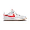 Nike Court Borough Low 2 PS White Orange Kids Sneakers Summit-White Sail BQ5451-114