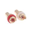 2/4 шт. RCA Jack Штекер Медный Позолоченный CMC RCA Розетка Для Динамиков Клеммы Аудио Проводные Соединители Аксессуары