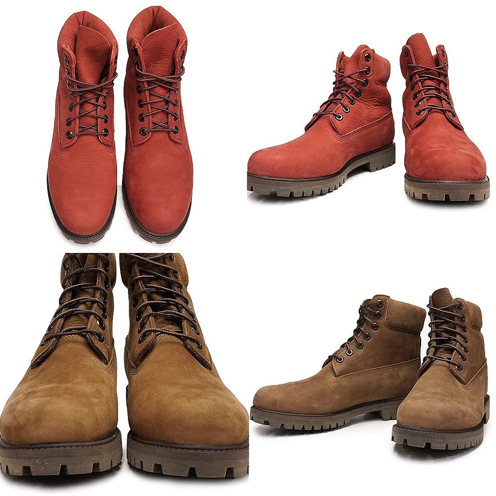 Ботинки Timberland Icon Premium Genuine 10073, мужские, водонепроницаемые, кожаные, 6 дюймов, (Черный нубук), 27.5cm (США 9,5)