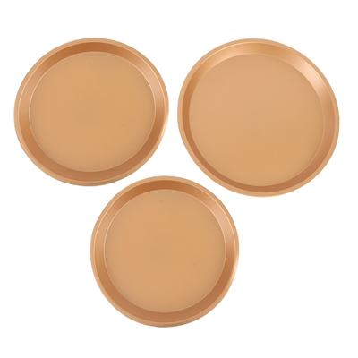 Противни для пиццы из углеродистой стали с равномерной теплопроводностью 10 дюймов, 11 дюймов, 12 дюймов, противни для выпечки пиццы