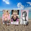 MGK M-Machine Gun Kelly Микрофибра С принтом Пляжное полотенце Горный туризм Йога Пляж Плавание Бег Впитывающее Мягкое полотенце