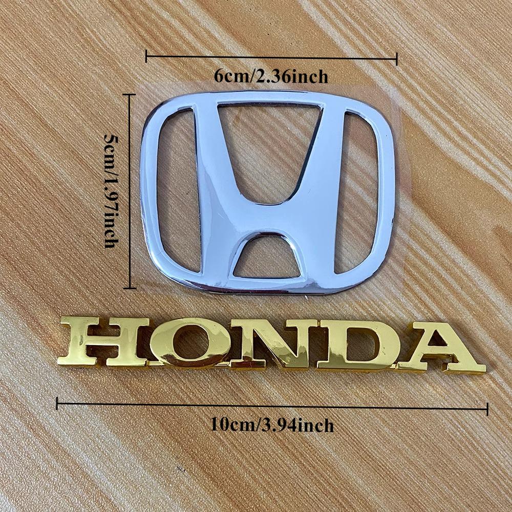 Honda Motorcycle Head Front Windshield Motorcycle Decoration H Letter Logo Electric Vehicle Modification Label Sticker ahx256