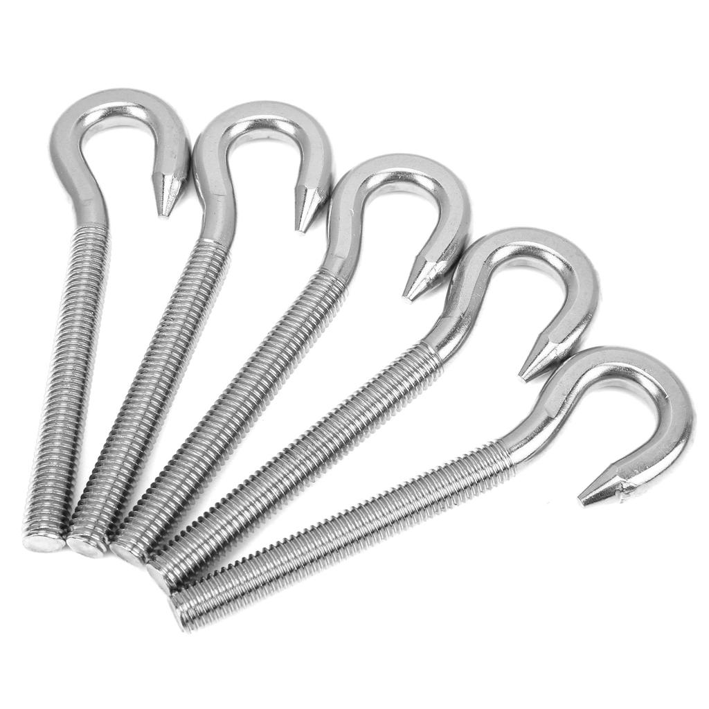 5 шт. Винтовой крюк из нержавеющей стали высокой твердости, крюк-чашка для механического оборудования, дом M10