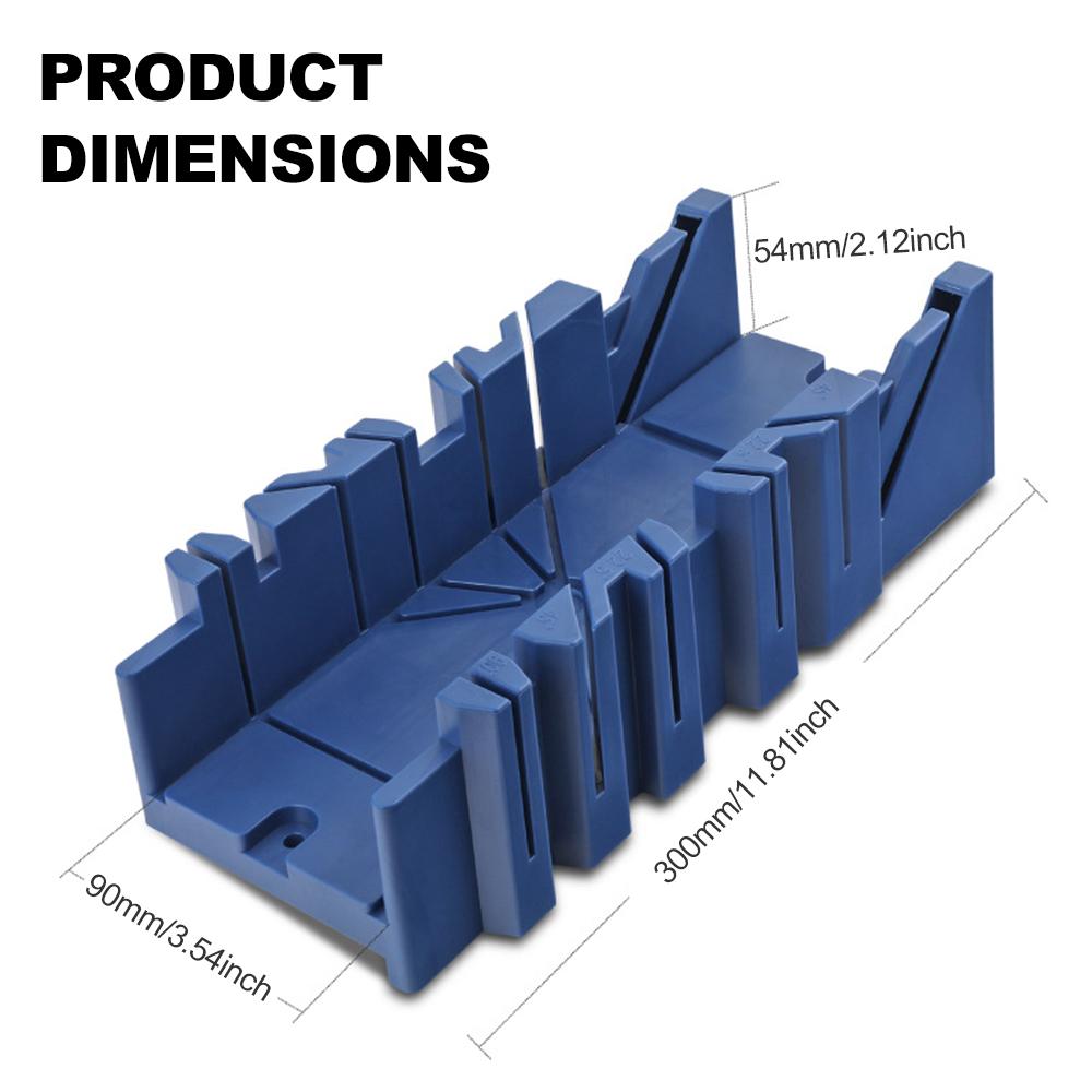 Зажим для резки дерева, стусло, направляющая пилы 22,5/45/90 градусов, угловой инструмент, многоугловой набор для самостоятельной сборки, шкаф для пилы из АБС-пластика