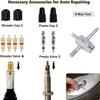 Tire and Bicycle Valve Stem Removal Tool Kit for Cars and RVs