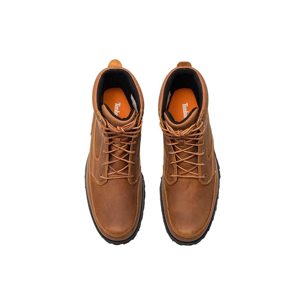 Timberland Attleboro PT Boot Rubber Durable Comfortable Versatile High-Top Outdoor Boots Men Boots Wheat A5YQS231