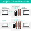 2D 1D беспроводной USB 2.4G BT сканер штрих-кодов с дисплеем на экране ручной считыватель штрих-кодов аккумулятор