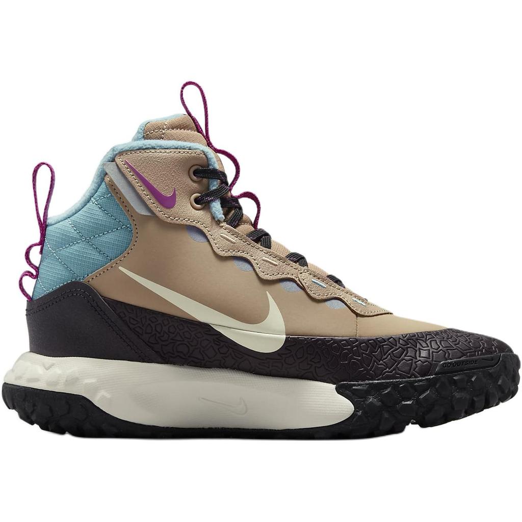 Nike Детские кроссовки Terrascout GS Hemp Denim бирюзового цвета, коричневые, бордовые, пепельно-бледно-слоновая кость FV4173-200