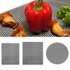 Non-Stick BBQ Grid Pad High Temperature Resistant Barbecue Mesh Grill Accessories Cooking Pads Baking Grill Tool