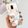 For Samsung A8 2018 Case A8 Plus Cover SM-A530F SM-A730F Fundas Fashion Butterfly Marble Soft Bumper For Samsung A8+ 2018 Hoesje