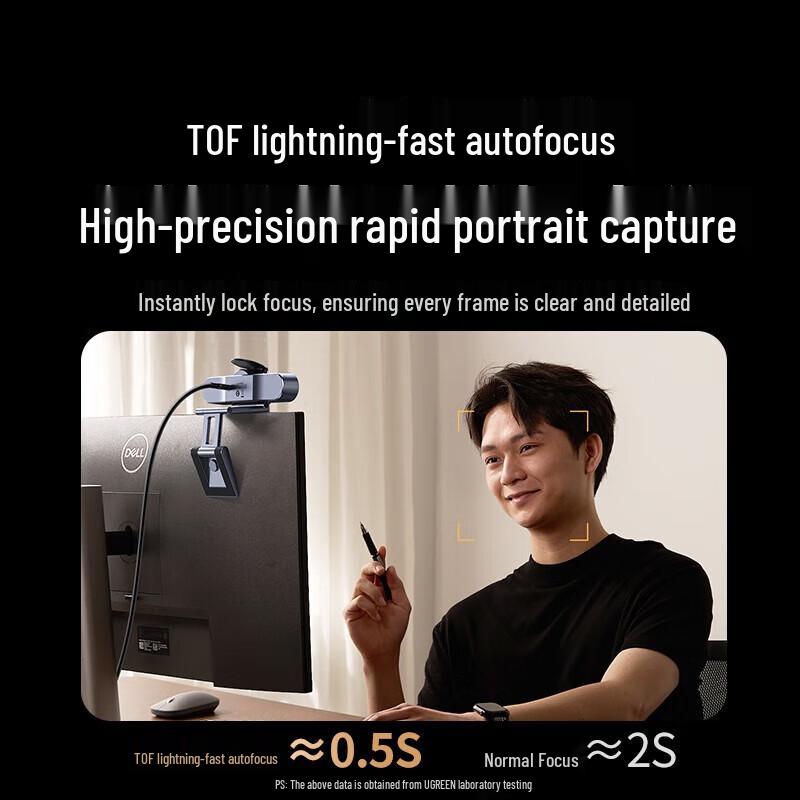 Ugreen CM827-55513 4K USB 3.0 External Webcam