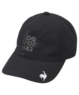 Кепка Coq Sportif, легкая, антибактериальная, устойчивая к запахам, стильная, для гольфа LG5SCP07M BK00 [Le Golf] для мужчин (черный)