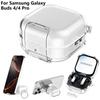 Прозрачная защитная крышка-замок для Samsung Galaxy Buds 4 4 Pro, противоударный чехол для наушников со скрытым держателем