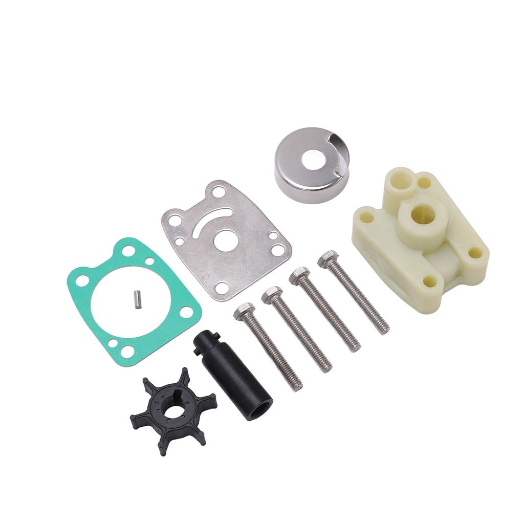 1 Set Marine Outboard Water Pump Impeller Repair Kit 6E0?W0078?A2?00 for 2 Stroke 4hp 5hp