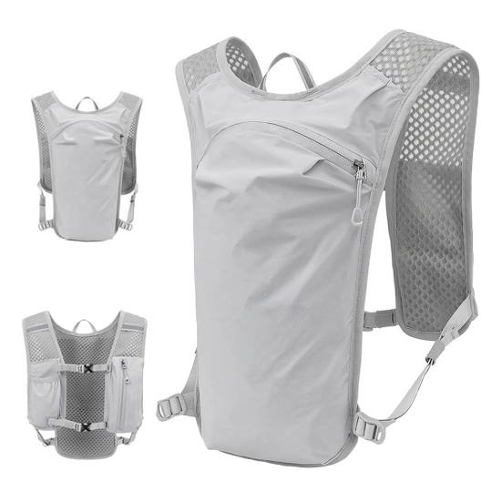 Hydration Backpack Breathable Hiking Vest with Water Bladder Men Women Outdoor Sports Daypack for Trail Running Cycling Mountaineering