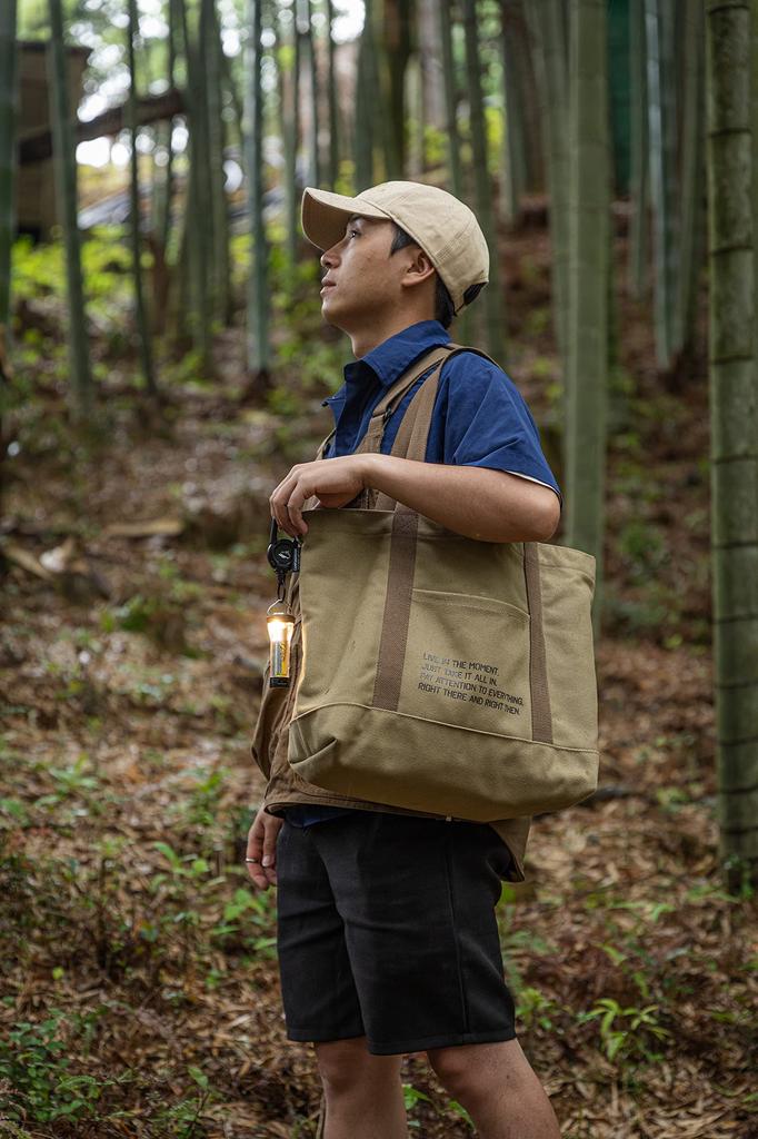 camping moon Canvas Tote Military Tote Camping Gear Storage Case Camping Tote 24oz Extra Thick Canvas B4 Size B-189