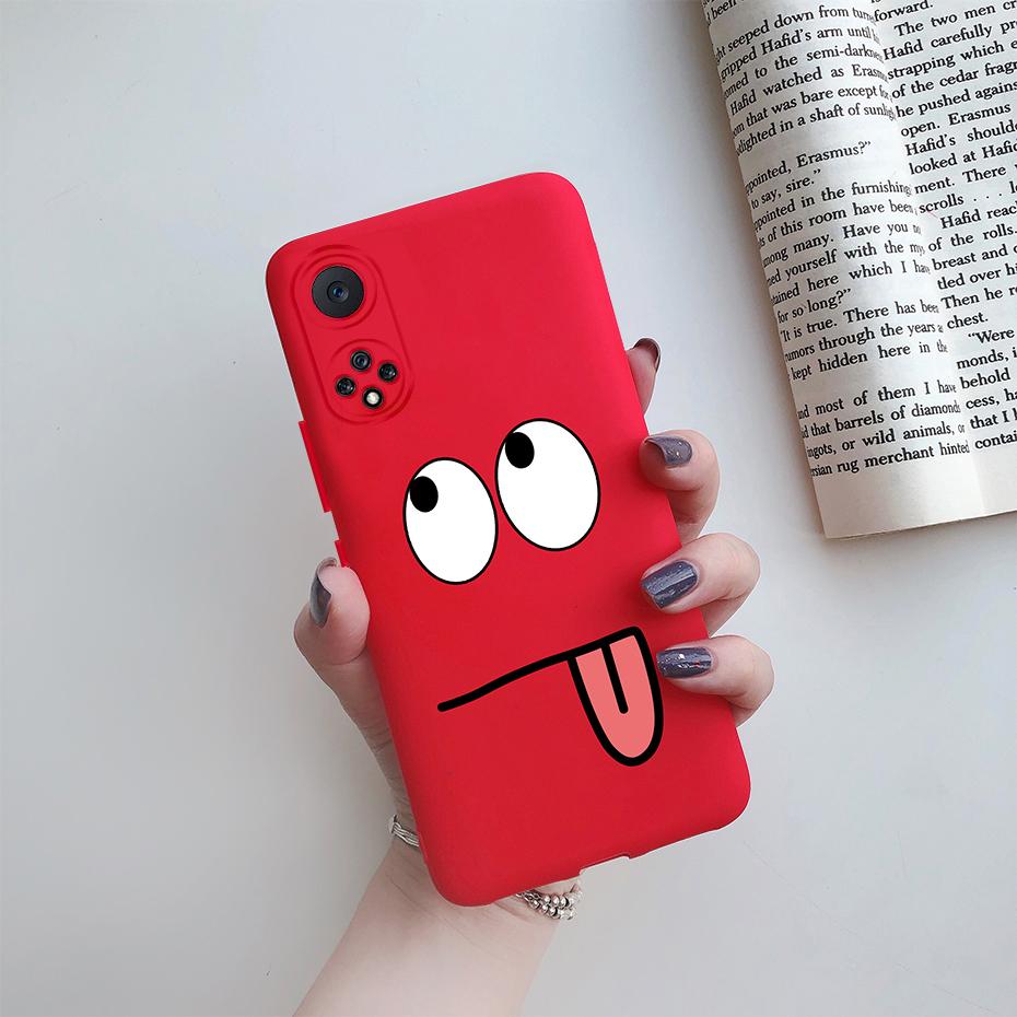 Чехол для Honor 50 Для Huawei Honor 50 Задняя крышка Мягкий силикон Милый мультяшный Расписные чехлы для телефона Для Huawei Honor 50 Honor50 Бампер