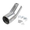 Muffler Cutter, Exhaust Pipe, Stainless Steel Pipe, Tail Pipe Tip, Muffler, For Cars, Chrome, Silver Tone
