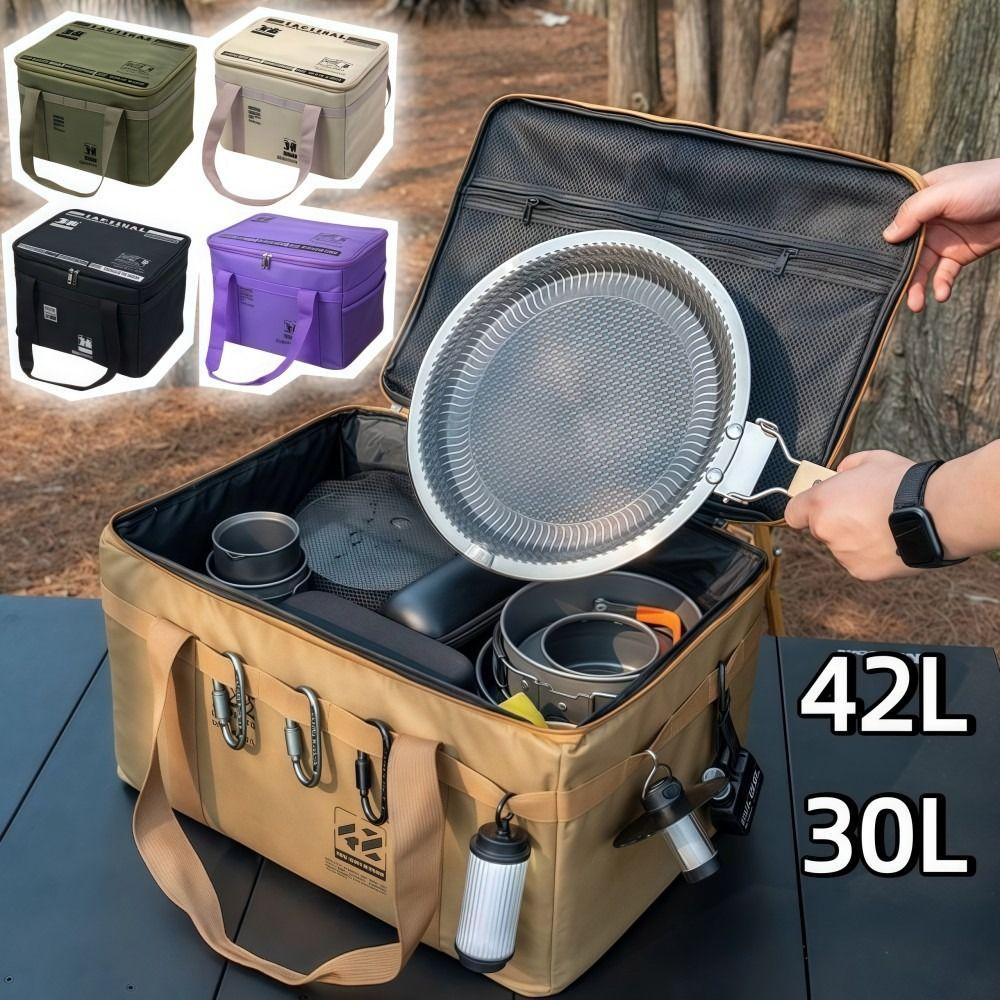 42L/30L Picnic Storage Bag Large Capacity Trunk Storage Bag Camping Storage Bag  Outdoor