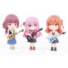 Adorable Pvc Anime Desk Figures Set 11cm Six-piece Car Decor Anime Surroundings