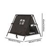 Foldable Insulated Dog House Oxford Feral Cat Shelter Pet Cage Cat Teepee Tent  All-Season Use