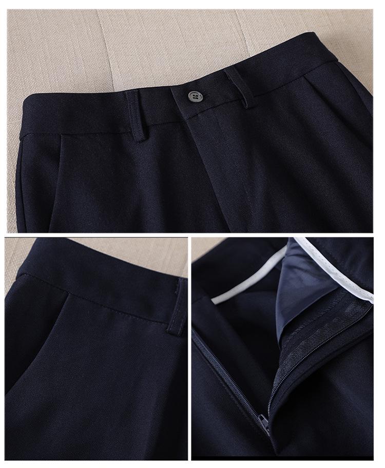 Комплект женского профессионального костюма: Элегантный весенне-осенний наряд для собеседований в колледже и униформа менеджера отеля.