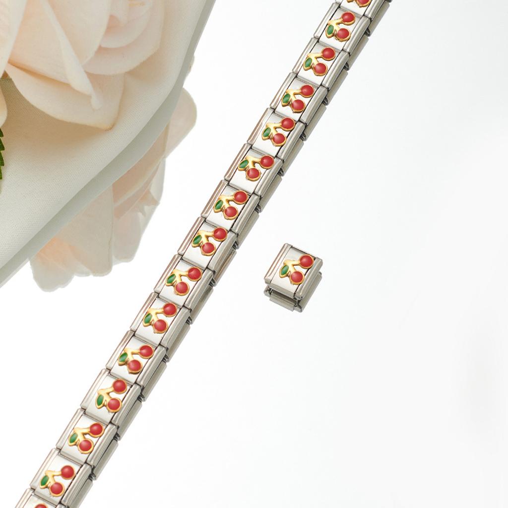 10 шт. Горячий креативный сращивающийся браслет своими руками, мужской браслет из нержавеющей стали, женский браслет, модный браслет