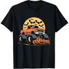 Halloween Vintage Truck Pumpkins Scary Funny Gifts For Men Woman T-Shirt