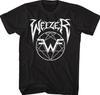 Винтажная футболка Weezer для фанатов, хлопковая, черная, унисекс, полный размер, MM1498