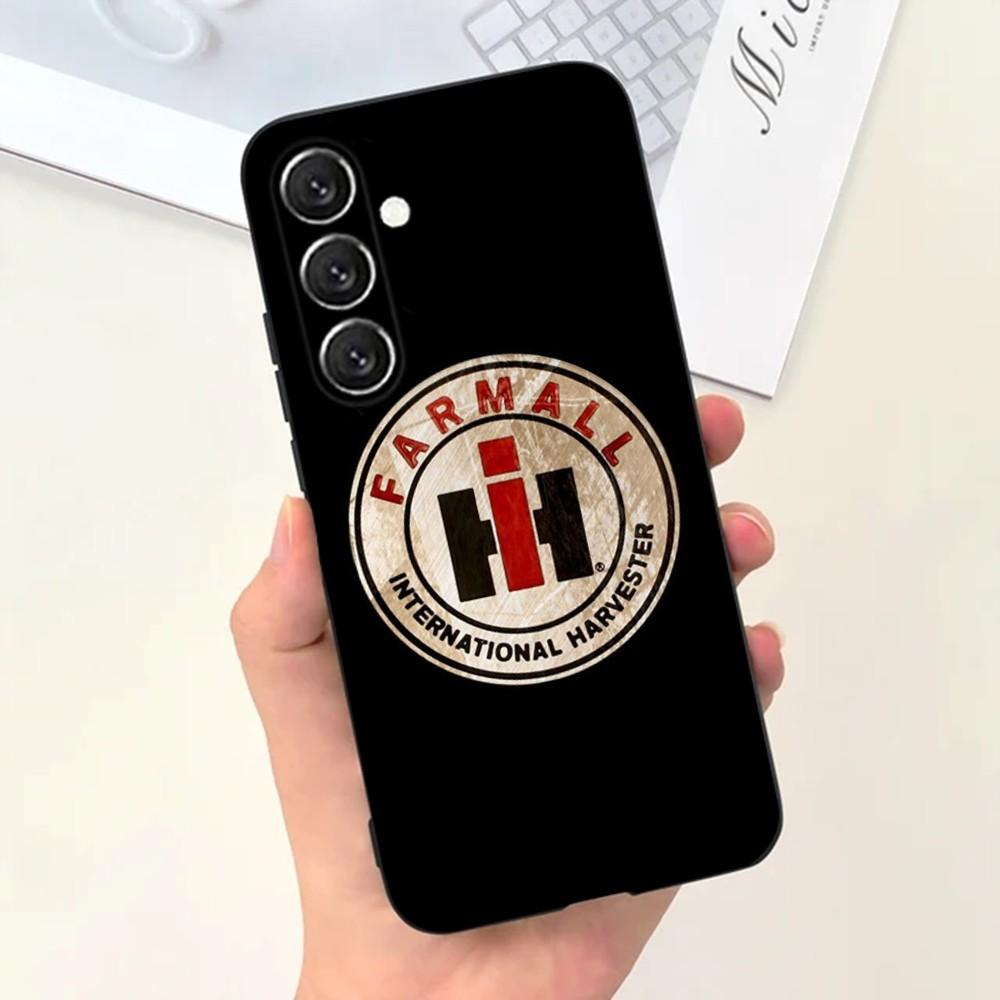 Чехол для телефона с трактором и фермой Для Samsung S21, S22 Ultra, S20, S30 plus, S22 plus, S23, S30 ultra 5G M-Massey F-Ferguson Силиконовый чехол