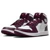 Кроссовки Air Jordan 1 High Golf Bordeaux Унисекс Красный Белый Металлик-Серебристый DQ0660-103