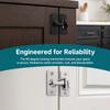 Stainless Steel Door Lock Multi-functional Cabinet Lock Versatile Toggle Latch  Home