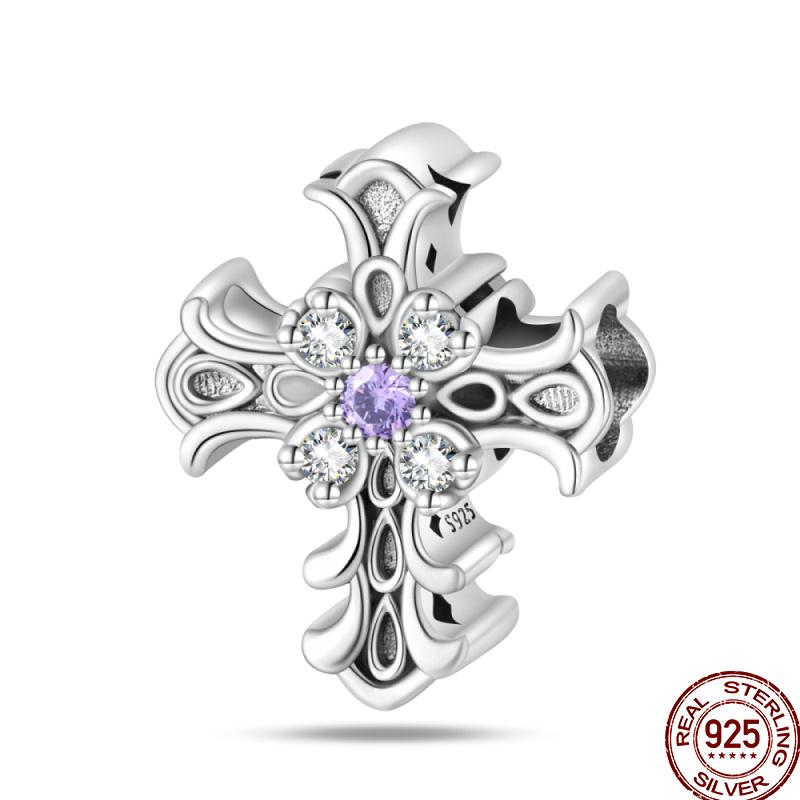 Медь Таро Звезда Луна Солнце Крест Библия Святое Благословение Амулет Бусины Подходят 3 мм Пан Оригинальный Браслет Сделай сам Подарок