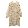 unused Unaca Overall handle Long sleeve one piece 38 beige Women Used