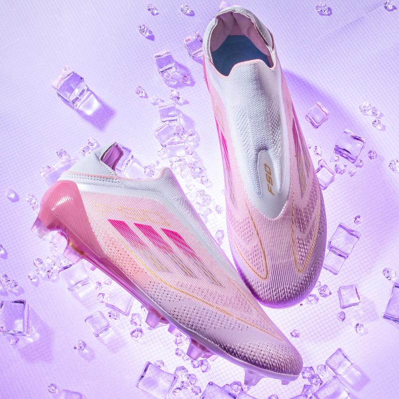 F50 Кубок Европы Унисекс Юношеские Футбольные Бутсы с Длинными Шипами для Тренировок на Газоне и Соревнований