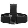 Plastic Black Outdoor Head Harness Strap Shooting Bracket Headband Mount for Motion Camera
