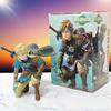 Продано Аниме Фигурка The Legend of Zelda Линк Монстр Сокровищ Аниме Фигурка Игрушки Фигурка Действия Модель Коллекция Кукла Игрушка Подарок