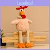 Мультяшный цыпленок бежит мягкая игрушка для детей мягкая плюшевая игрушка подарок украшение игровой комнаты