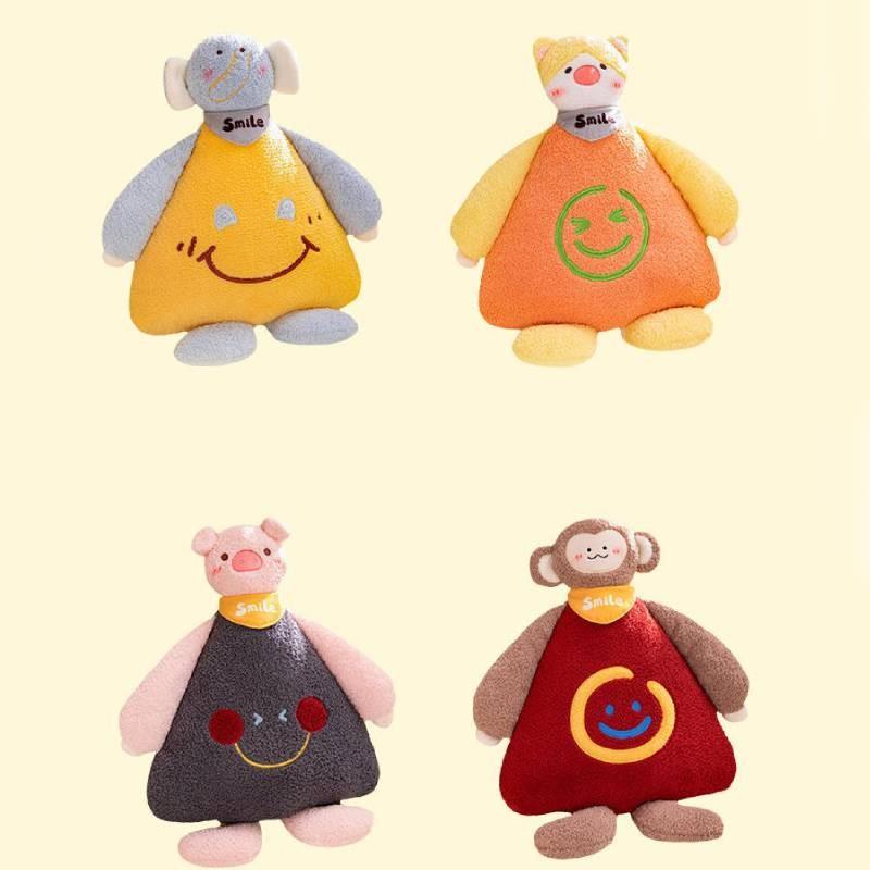 Милый Слоненок, Кот, Обезьянка, Розовая Свинка Плюшевая Игрушка Подушка Для Девочек в Гостиную