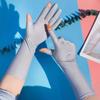 Защитные от УФ-излучения Рукава Солнцезащитные Перчатки-варежки из Ледяного Шелка Цветочные Перчатки для Женщин