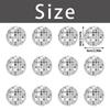 12/24pcs Glitter Disco Ball Cake Toppers 1970s Disco Ball Cake Picks Disco Theme Dance Birthday Bachelorette Party Decoration
