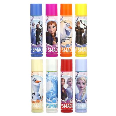 Disney Frozen II, бальзам для губ, праздничная упаковка, 8 упаковок, 32 г (1,12 унции)