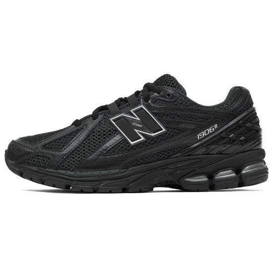 New Balance Кроссовки унисекс 1906R черные серебристо-металлик M1906RJB