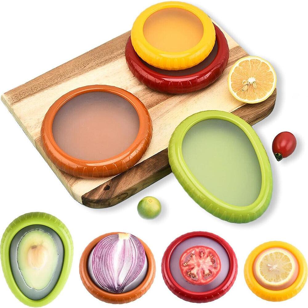 Food Grade Fruit Preservation Box, Transparent Sealed Vegetable Storage Container Reusable Kitchen Preservation Box