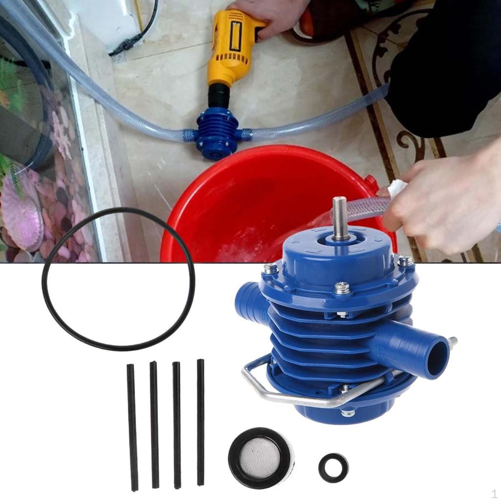 Electric Drill Water Pump Oil Fluid Transfer Multifunction Hand